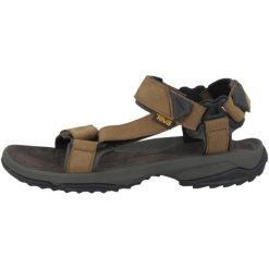Buty do chodzenia męskie Teva Terra FI Lite Ltr. Brązowe buty turystyczne Teva, bez wzorów, z materiału, bez zapięcia, trekkingowe. Za 609.99 zł.