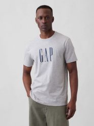 GAP Koszulka w kolorze jasnoszarym rozmiar: S. Szare bezrękawniki GAP, s, bez wzorów, z bawełny, bez kołnierzyka, bez ramiączek. Za 56.93 zł.