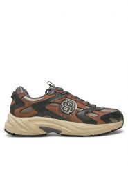 Boss Sneakersy 50529534 Brązowy. Brązowe buty sportowe casual Boss, bez wzorów, z materiału, bez zapięcia. Za 869.99 zł.