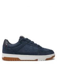 Tommy Hilfiger Sneakersy Th Basket Best Nubuck Mix FM0FM05119 Granatowy. Niebieskie buty sportowe casual Tommy Hilfiger, bez wzorów, z nubiku, bez zapięcia. Za 489.99 zł.