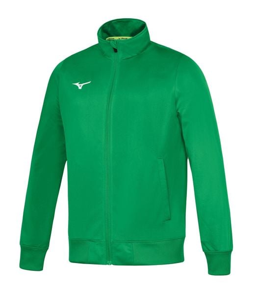 Kurtka z dresu Mizuno Team Core. Zielone kurtki Mizuno, m, bez wzorów, z dresówki, bez kaptura. Za 172.50 zł.