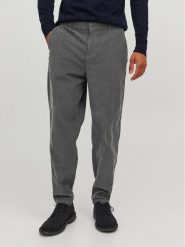 Jack&Jones Spodnie materiałowe 12237547 Szary Tapered Fit. Szare spodnie materiałowe Jack&Jones, m, bez wzorów, z materiału. Za 139.99 zł.