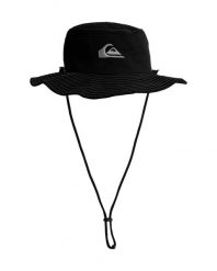 Kapelusz typu boonie safari dla Mężczyzn BUSHMASTER Czarny. Szare kapelusze Quiksilver, bez wzorów, z bawełny. Za 149.99 zł.