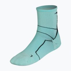 Skarpety Mizuno ER Trail. Niebieskie skarpety Mizuno, bez wzorów, z elastanu. Za 26.99 zł.