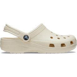 Buty klapki sandały chodaki męskie Crocs. Białe klapki Crocs, z syntetyku. Za 139.00 zł.