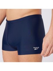 Reebok Szorty kąpielowe "Bardo" w kolorze granatowym rozmiar: XL. Niebieskie krótkie spodenki sportowe Reebok, xl, bez wzorów, z materiału. Za 56.99 zł.