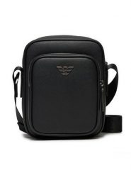 Emporio Armani Saszetka Y4M387 Y138E 81072 Czarny. Czarne torby na ramię Emporio Armani, bez wzorów, z materiału, bez dodatków. Za 699.99 zł.