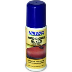 Impregnat odżywka do skóry licowej Nikwax Conditioner for Leather 125ml gąbka. Buty trekkingowe Nikwax, bez wzorów, ze skóry, bez zapięcia. Za 24.99 zł.