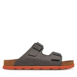 Klapki Rieker. Szare klapki Rieker. Za 359.99 zł.