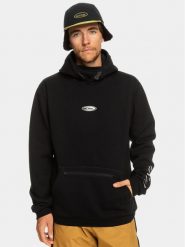 Quiksilver Bluza Big Logo Tech Otlr EQYFT04786 Czarny Regular Fit. Czarne bluzy Quiksilver, m, bez wzorów, z bawełny, bez kaptura. Za 329.99 zł.