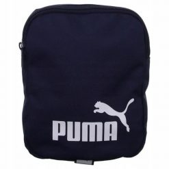 Torba saszetka listonoszka PUMA na ramię. Niebieskie torby na ramię Puma, bez wzorów, na ramię, bez dodatków. Za 65.00 zł.