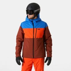 Kurtka narciarska Helly Hansen Gravity. Brązowe kurtki narciarskie i snowboardowe Helly Hansen, m, bez wzorów, narciarskie. Za 1,229.50 zł.