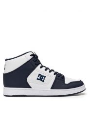 DC Sneakersy MANTECA 4 HI ADYS100743-WNY Biały. Białe buty sportowe casual DC, bez wzorów, ze skóry, bez zapięcia. Za 299.99 zł.