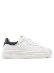Guess Sneakersy FMPWIN ELE12 Biały. Białe buty sportowe casual Guess, z aplikacjami, ze skóry, bez zapięcia. Za 359.99 zł.