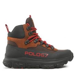 Trapery Polo Ralph Lauren. Czarne trapery Polo Ralph Lauren, bez zapięcia. Za 999.99 zł.