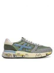 Premiata Sneakersy Mick Var 7216 Zielony. Zielone buty sportowe casual Premiata, bez wzorów, z materiału, bez zapięcia. Za 1,099.00 zł.
