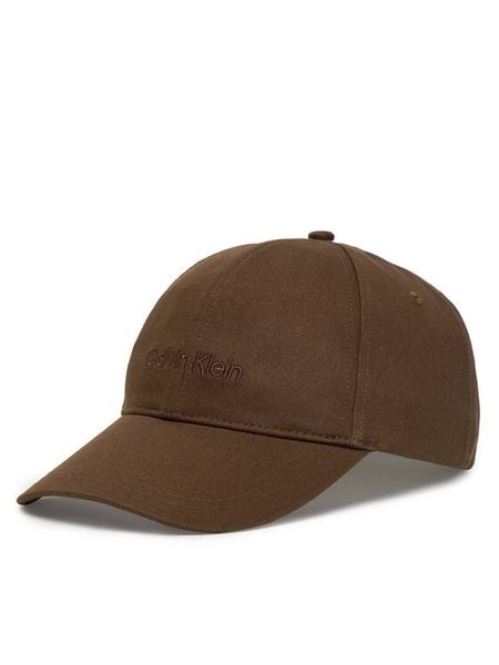 Calvin Klein Czapka z daszkiem Logo Embroidery Baseball Cap Asi LV04D5013G Brązowy. Brązowe czapki z daszkiem CALVIN KLEIN, bez wzorów, z bawełny. Za 169.99 zł.