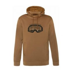 KLASYCZNA Bluza męska z kapturem i logo. Brązowe bluzy z kapturem Protest, l, bez wzorów, z kapturem. Za 349.99 zł.