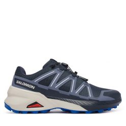Buty do biegania Salomon. Niebieskie buty do biegania Salomon, bez wzorów, bez zapięcia, do biegania, salomon speedcross. Za 429.99 zł.