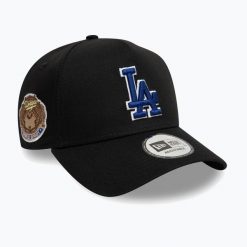 Czapka z daszkiem New Era WS Eframe Los Angeles Dodgers. Czarne czapki z daszkiem New Era, na zimę, bez wzorów. Za 159.99 zł.