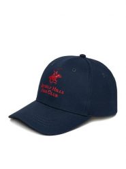 Beverly Hills Polo Club Czapka z daszkiem CWBEO-BHPC-U3-002-SS26 Granatowy. Niebieskie czapki z daszkiem Beverly Hills Polo Club, bez wzorów, z bawełny. Za 79.99 zł.