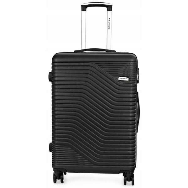 Walizka podróżna na kółkach Sapphire ST-140 DUO - duża ABS. Czarne walizki Sapphire, bez wzorów, duże. W wyprzedaży za 148.80 zł.
