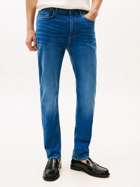 TOMMY JEANS Dżinsy "Bleecker" - Slim fit - w kolorze niebieskim rozmiar: W36/L32. Niebieskie jeansy Tommy Jeans, l. Za 336.61 zł.