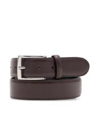 Gino Rossi Pasek Męski 3M2-002-AW23 Brązowy. Brązowe paski Gino Rossi, bez wzorów, ze skóry. Za 149.99 zł.