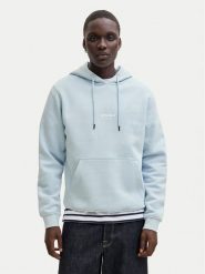 Jack & Jones Bluza Soho 12278789 Błękitny Relaxed Fit. Niebieskie bluzy Jack & Jones, l, bez wzorów, z bawełny, bez kaptura. Za 179.99 zł.