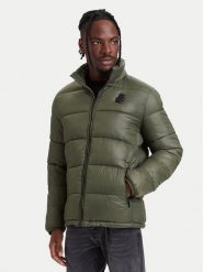 KARL LAGERFELD Kurtka zimowa 505020 564590 Zielony ciemny Regular Fit. Zielone kurtki KARL LAGERFELD, na zimę, m, bez wzorów, z syntetyku, bez kaptura. Za 939.99 zł.