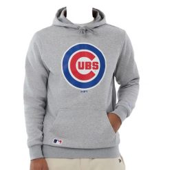 Bluza z kapturem Chicago Cubs Nos MLB Regular. Szare bluzy z kapturem New Era, m, bez wzorów, z materiału, z kapturem. Za 293.50 zł.