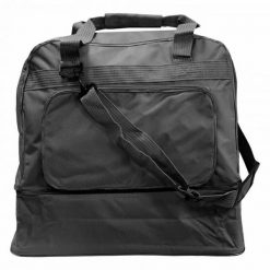 Torba sportowa Softee Equipo. Czarne torby na ramię Softee, bez wzorów, z materiału, na ramię, bez dodatków. Za 165.99 zł.