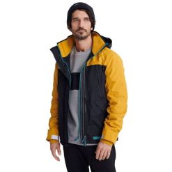Kurtka turystyczna męska Hooded Arctic Attacker. Czarne kurtki Superdry, na jesień, m, bez wzorów, z nylonu, bez kaptura. W wyprzedaży za 330.00 zł.