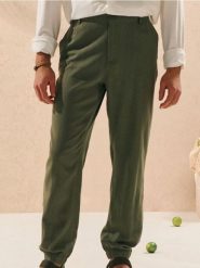 Spodnie jogger - zielony. Zielone joggery i bojówki Sinsay, m, bez wzorów. Za 69.99 zł.
