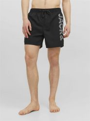 Jack & Jones Szorty kąpielowe w kolorze czarnym rozmiar: L. Czarne kąpielówki Jack & Jones, l, bez wzorów, z materiału. Za 57.47 zł.