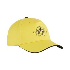 Czapka Z Daszkiem Borussia Dortmund. Czarne czapki z daszkiem Puma, bez wzorów. Za 139.99 zł.