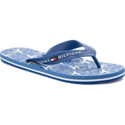 Japonki TOMMY HILFIGER - City Print Beach Sandal FM0FM01361 Monaco Blue 408. Japonki marki Tommy Hilfiger. W wyprzedaży za 119.00 zł.
