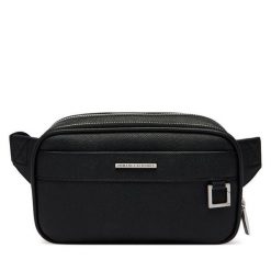 Nerka Armani Exchange. Czarne saszetki i nerki Armani Exchange, bez wzorów. Za 459.99 zł.