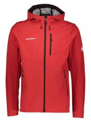Mammut Kurtka softshellowa "Corporate SO" w kolorze czerwonym rozmiar: S. Czerwone kurtki outdoor i hardshell Mammut, s, bez wzorów, z syntetyku, bez kaptura. Za 474.95 zł.