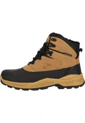 Buty trekkingowe Whistler Briggs. Brązowe buty turystyczne WHISTLER, bez wzorów, z materiału, bez zapięcia, trekkingowe. Za 377.00 zł.
