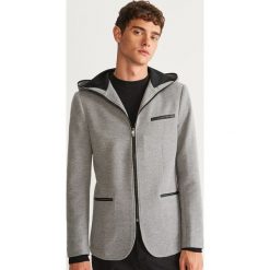 Marynarka z kapturem slim fit - Jasny szar. Marynarki marki Reserved. W wyprzedaży za 179.99 zł.