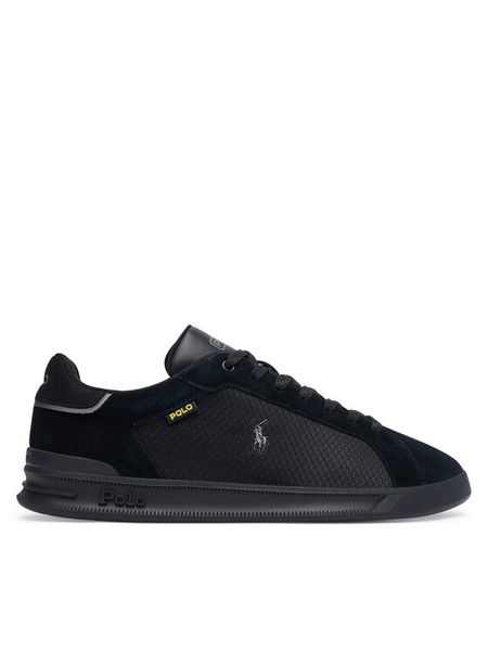 Polo Ralph Lauren Sneakersy 809P07160001 Czarny. Czarne buty sportowe casual Polo Ralph Lauren, bez wzorów, ze skóry, bez zapięcia. Za 469.99 zł.
