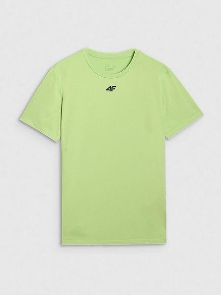 4F Koszulka sportowa w kolorze zielonym rozmiar: XL. Zielone t-shirty sportowe 4F, bez wzorów, z materiału, bez ramiączek, outdoorowe. Za 64.95 zł.
