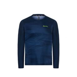 Koszulka termoaktywna z długim rękawem Spiuk Momentum. Niebieskie bielizna termoaktywna SPIUK, bez wzorów, bez kaptura. Za 394.00 zł.
