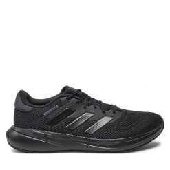 Buty do biegania adidas. Czarne buty do biegania Adidas, bez wzorów, bez zapięcia, do biegania. Za 229.99 zł.