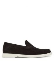 BOSS Półbuty 50541738 Czarny. Czarne eleganckie półbuty Boss, bez wzorów, ze skóry, bez obcasa, bez zapięcia. Za 599.99 zł.