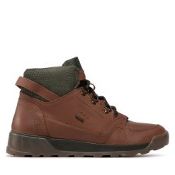 Kozaki Josef Seibel. Brązowe kozaki Josef Seibel, bez wzorów, bez obcasa, bez zapięcia. Za 549.99 zł.