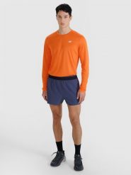 4F Spodenki do biegania szybkoschnące męskie - szare XL. Szare krótkie spodenki sportowe 4F, m, bez wzorów, z elastanu. Za 199.99 zł.
