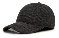 Ciepła Czapka z Daszkiem i Nausznikami - Pako Jeans - Melanż Grafitowy. Szare czapki z daszkiem Pako Jeans, na zimę, bez wzorów, z jeansu. Za 49.00 zł.