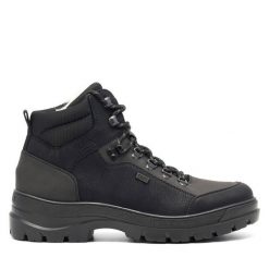 Trapery Rieker. Czarne trapery Rieker, bez zapięcia. Za 384.99 zł.